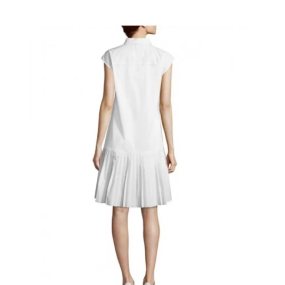 Public School White Pleated Mini Dress in Mint Condition! - Picture 3 of 10